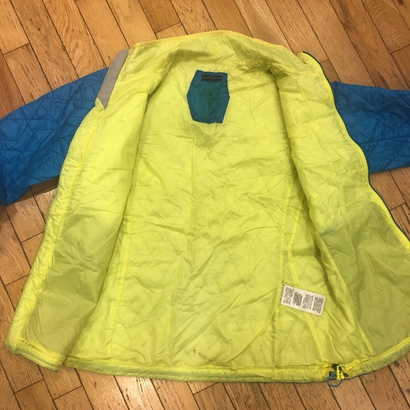 MOUNTAIN HARD WEAR Women’s Micro Thermostatic jacket. Size S? In blue and yellow - Picture 9 of 16